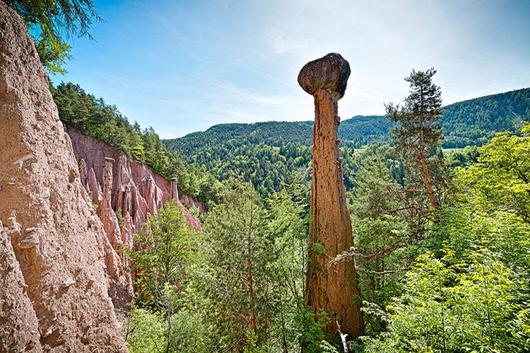 La piramidi di terra a Soprabolzano