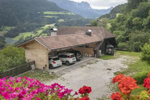 Parcheggio coperto per i nostri ospiti