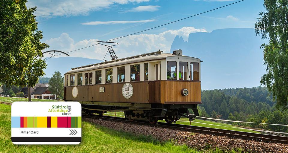 historische Schmalspurbahn am Ritten historische Schmalspurbahn am Ritten