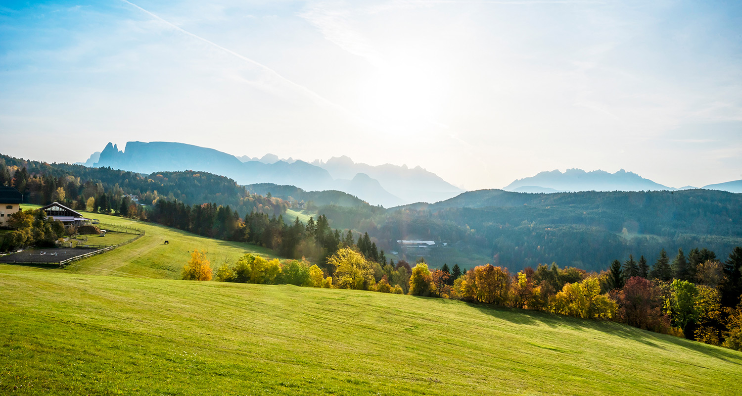 Atmosfera autunnale al Renon