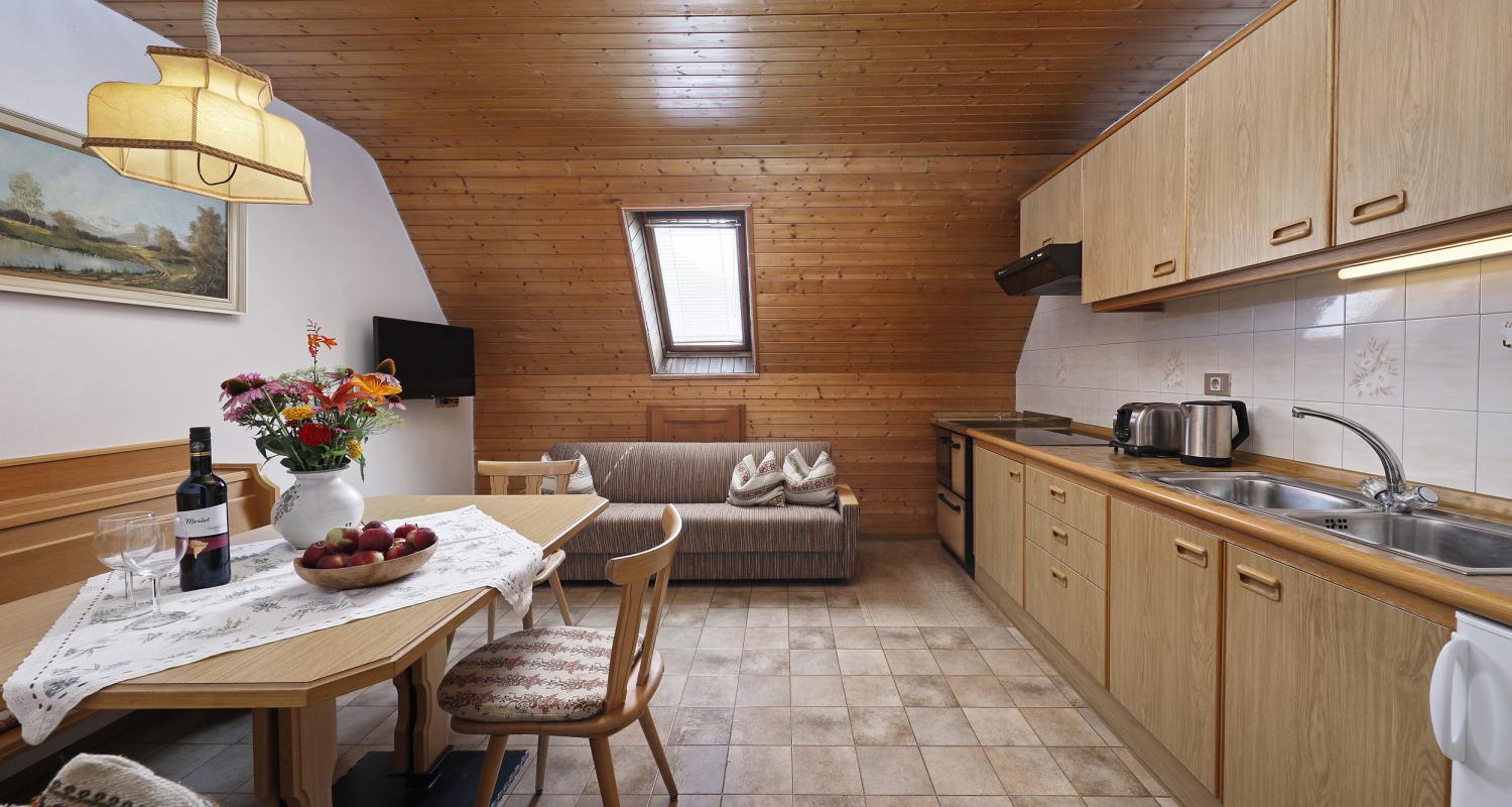 Appartamento vacanze con spaziosa cucina abitabile
